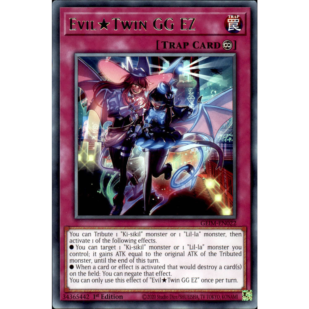 Evil Twin GG EZ GEIM-EN022 Yu-Gi-Oh! Card - Deckboosters