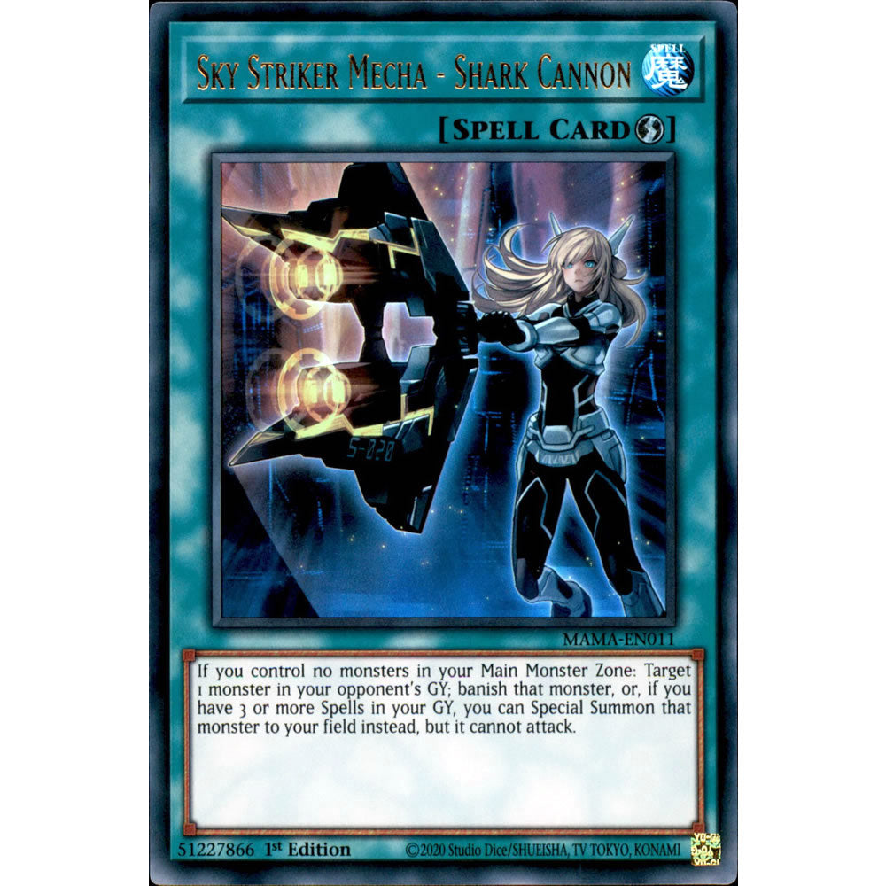 Sky Striker Mecha - Shark Cannon MAMA-EN011 Yu-Gi-Oh! Card