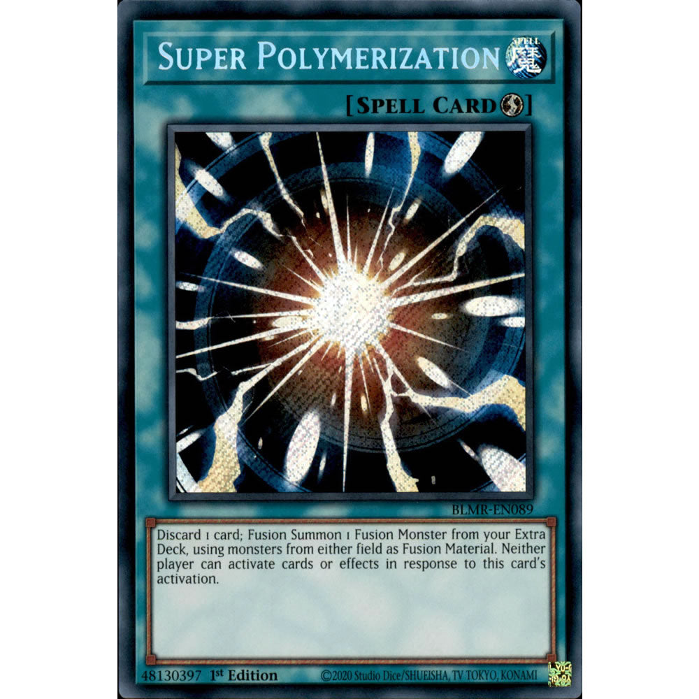 Super Polymerization BLMR-EN089 Yu-Gi-Oh! Card from the Battles of Legend: Monstrous Revenge Set