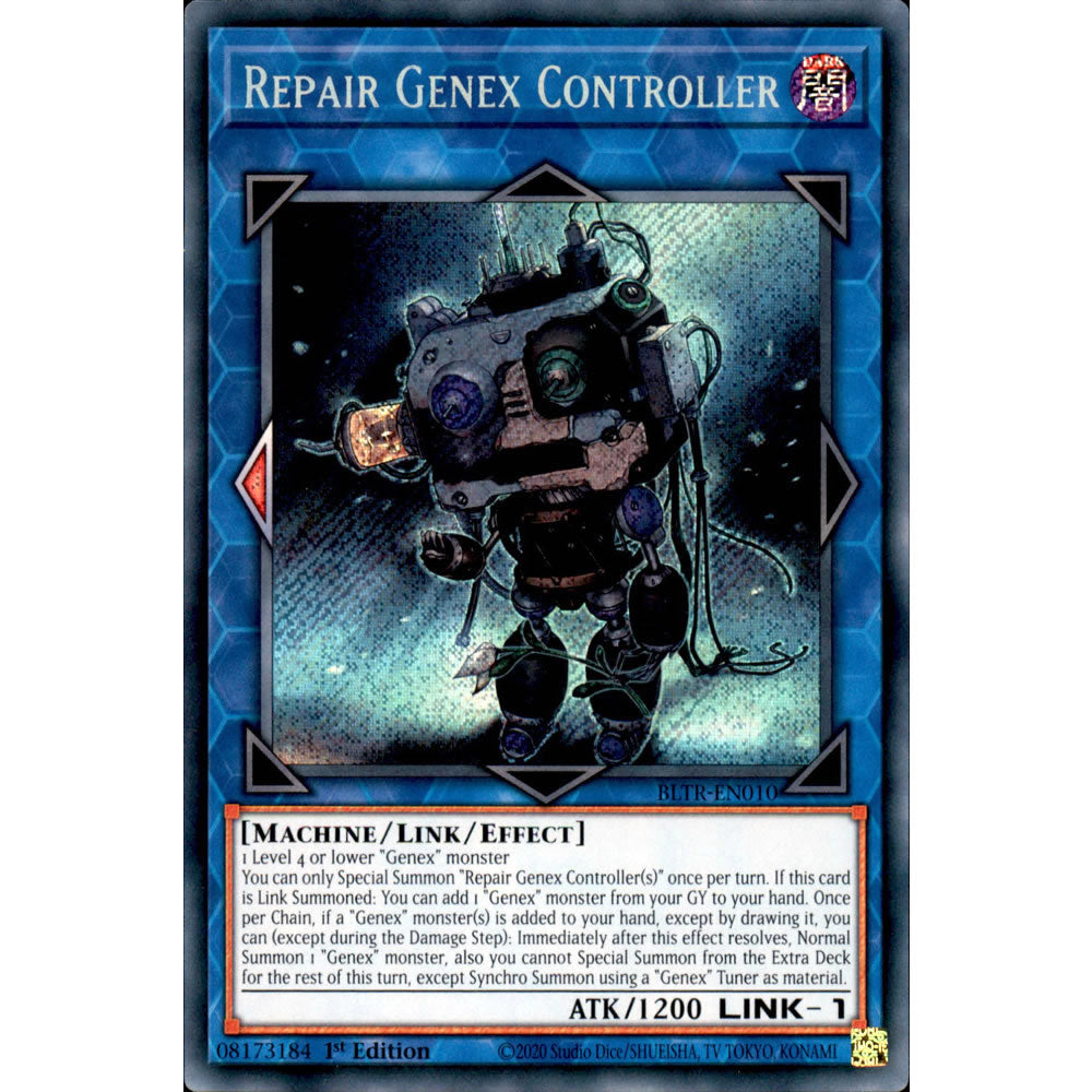 Repair Genex Controller BLTR-EN010 Yu-Gi-Oh! Card from the Battles of Legend: Terminal Revenge Set