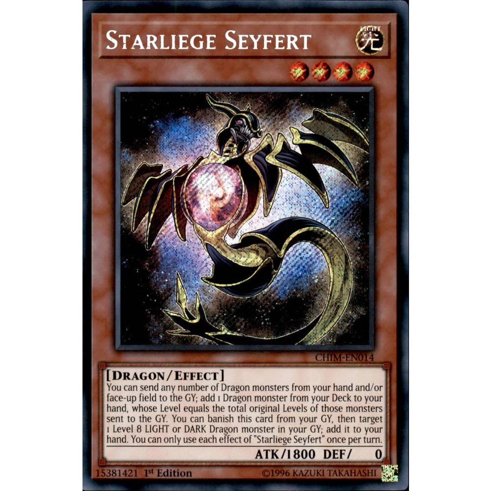 Starliege Seyfert CHIM-EN014 Yu-Gi-Oh! Card from the Chaos Impact Set