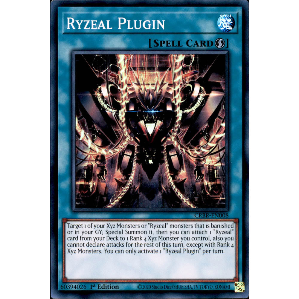 Ryzeal Detonator CRBR-EN007 Yu-Gi-Oh! Card from the Crossover Breakers Set