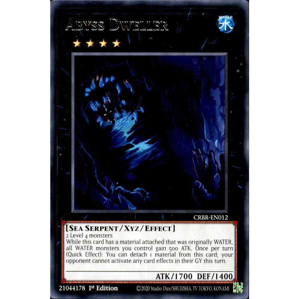 Abyss Dweller CRBR-EN012 Yu-Gi-Oh! Card from the Crossover Breakers Set