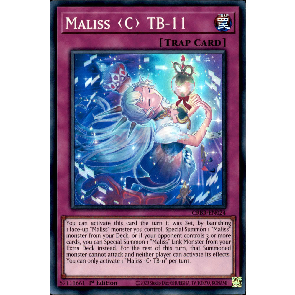 Maliss <C> TB-11 CRBR-EN024 Yu-Gi-Oh! Card from the Crossover Breakers Set