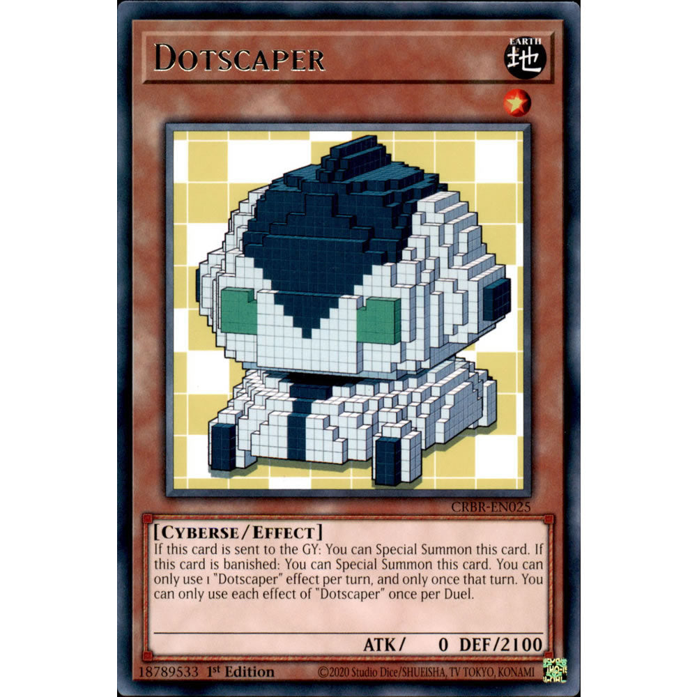 Dotscaper CRBR-EN025 Yu-Gi-Oh! Card from the Crossover Breakers Set