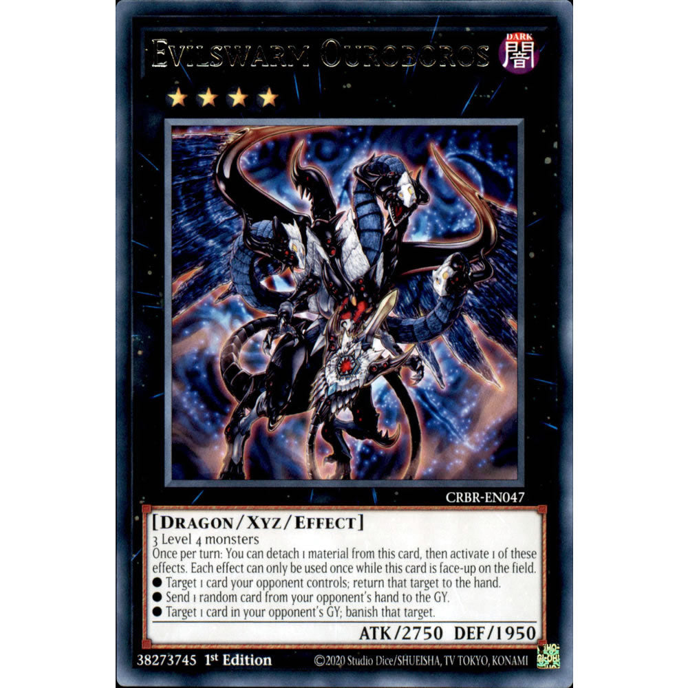 Evilswarm Ouroboros CRBR-EN047 Yu-Gi-Oh! Card from the Crossover Breakers Set