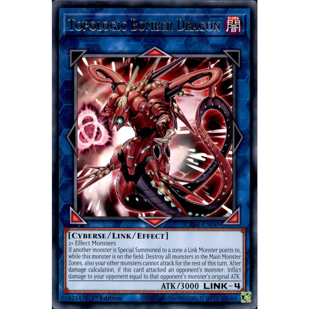 Topologic Bomber Dragon CRBR-EN049 Yu-Gi-Oh! Card from the Crossover Breakers Set