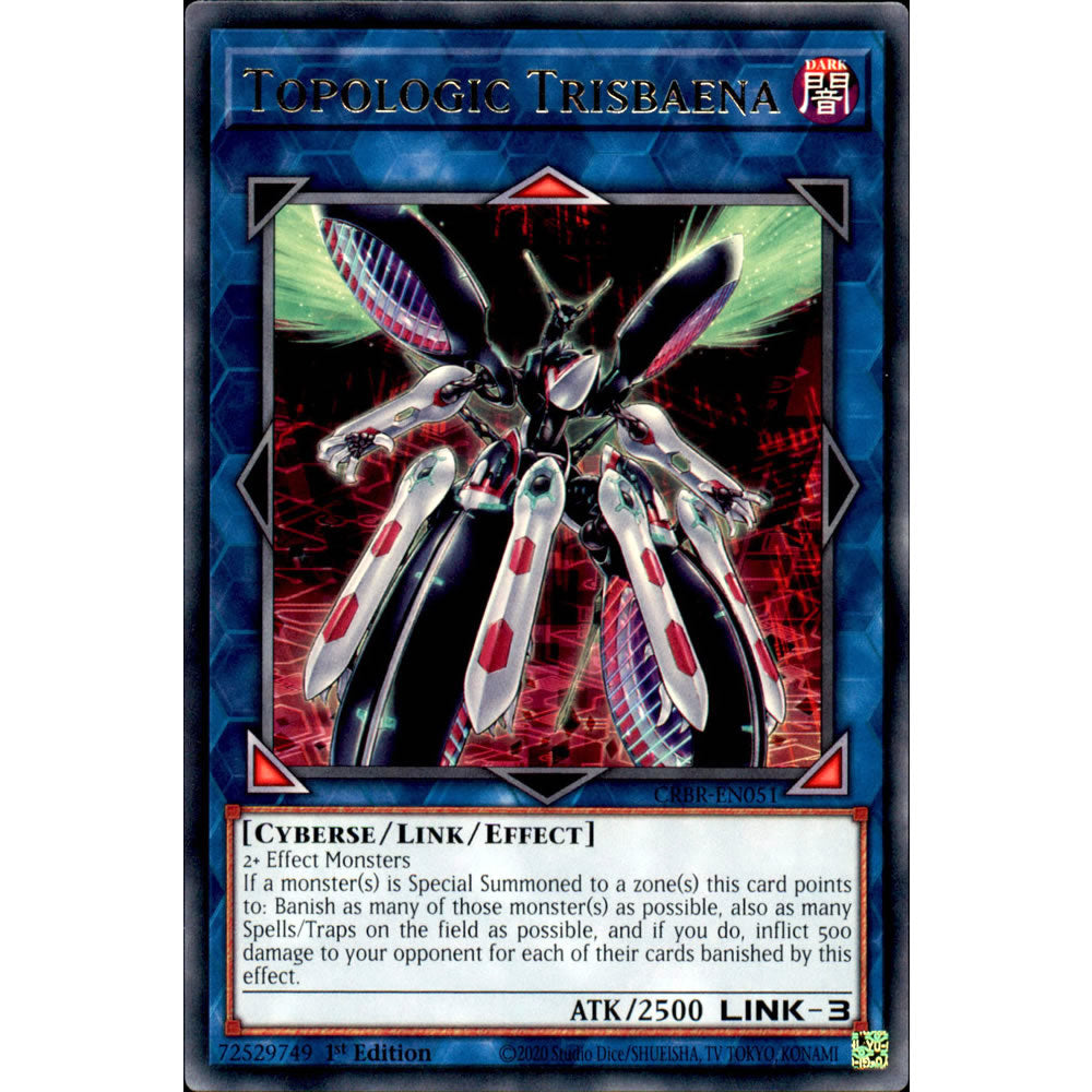 Topologic Trisbaena CRBR-EN051 Yu-Gi-Oh! Card from the Crossover Breakers Set