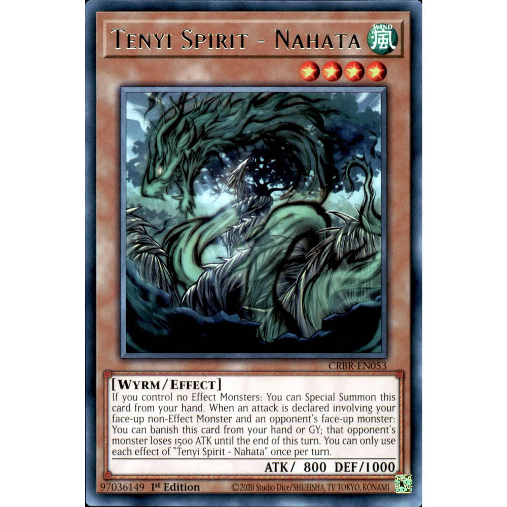 Tenyi Spirit - Nahata CRBR-EN053 Yu-Gi-Oh! Card from the Crossover Breakers Set