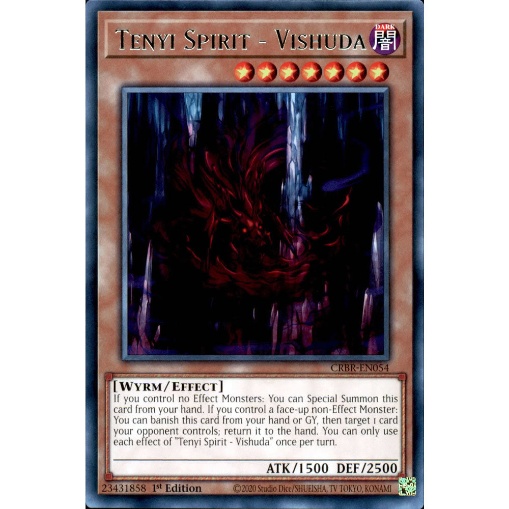 Tenyi Spirit - Vishuda CRBR-EN054 Yu-Gi-Oh! Card from the Crossover Breakers Set