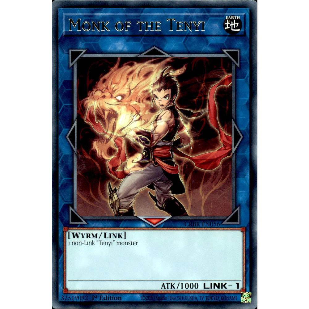 Monk of the Tenyi CRBR-EN056 Yu-Gi-Oh! Card from the Crossover Breakers Set