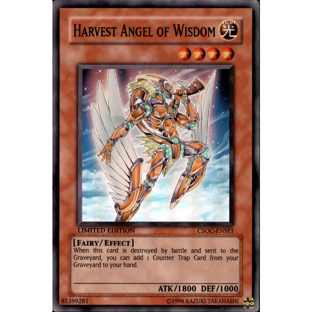 Harvest Angel of Wisdom CSOC-ENSE1 Yu-Gi-Oh! Card from the Crossroads of Chaos Special Edition Set