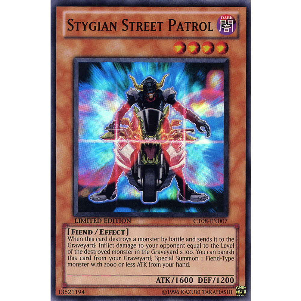 Stygian Street Patrol CT08-EN007 Yu-Gi-Oh! Card from the Collector Tin 2011 Promo Set