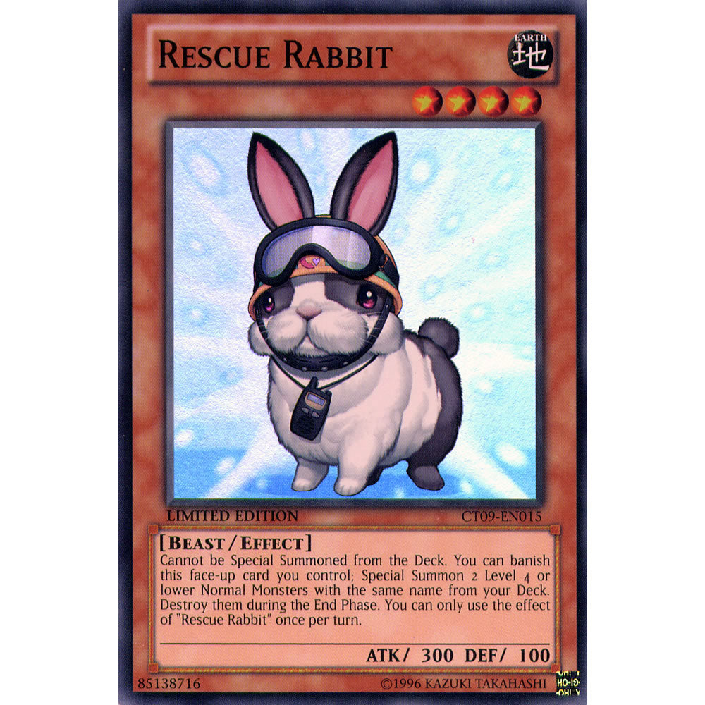 Rescue Rabbit CT09-EN015 Yu-Gi-Oh! Card from the Collector Tin 2012 Promo Set