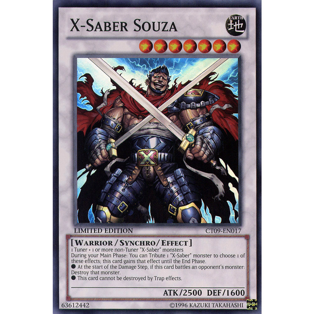 X-Saber Souza CT09-EN017 Yu-Gi-Oh! Card from the Collector Tin 2012 Promo Set