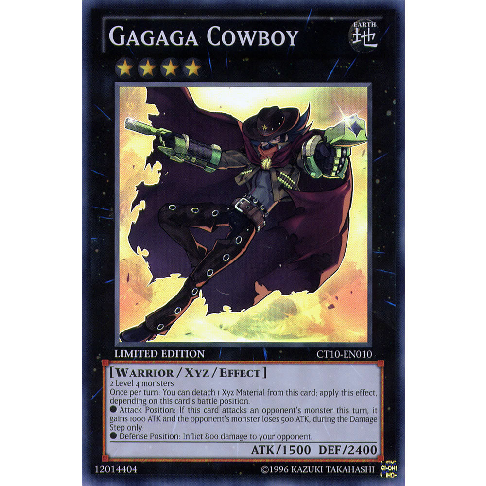 Gagaga Cowboy CT10-EN010 Yu-Gi-Oh! Card from the Collector Tin 2013 Promo Set