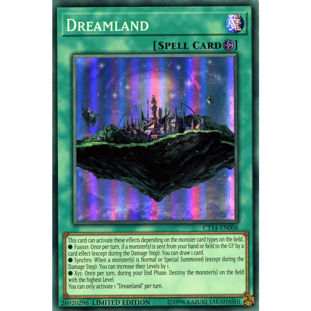 Dreamland CT14-EN006 Yu-Gi-Oh! Card from the Mega-Tin 2017 Promo Set