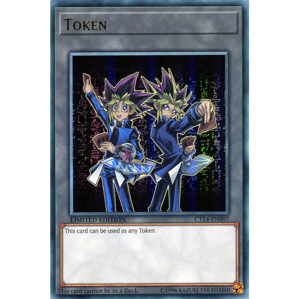 Token CT14-EN007 Yu-Gi-Oh! Card from the Mega-Tin 2017 Promo Set