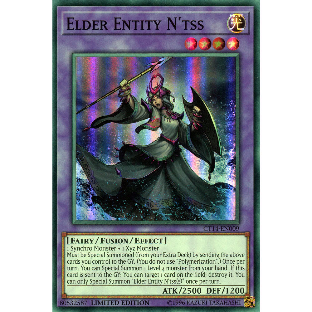 Elder Entity N'tss CT14-EN009 Yu-Gi-Oh! Card from the Mega-Tin 2017 Promo Set