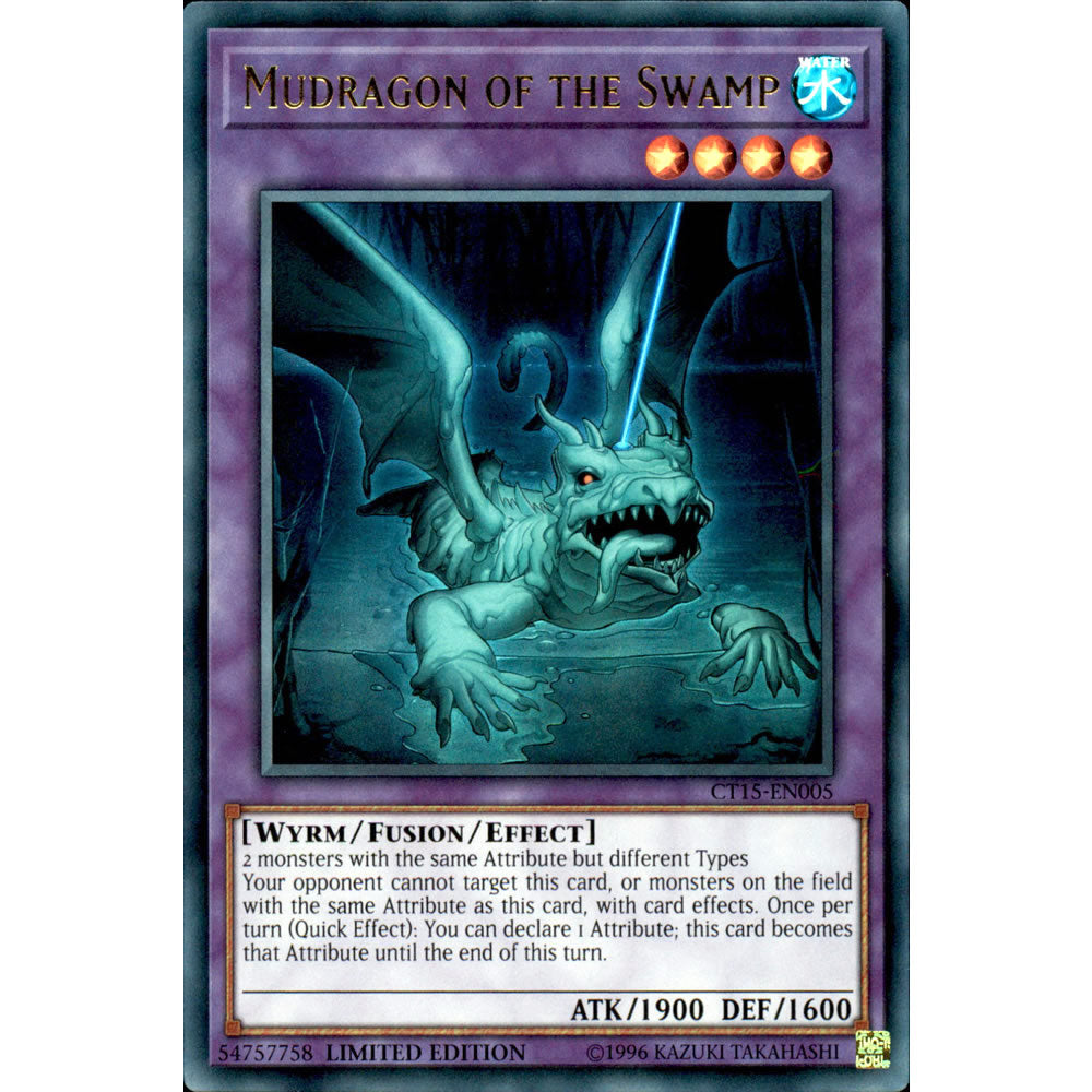 Mudragon of the Swamp CT15-EN005 Yu-Gi-Oh! Card from the Mega-Tin 2018 Promo Set