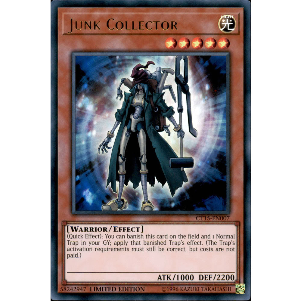 Junk Collector CT15-EN007 Yu-Gi-Oh! Card from the Mega-Tin 2018 Promo Set