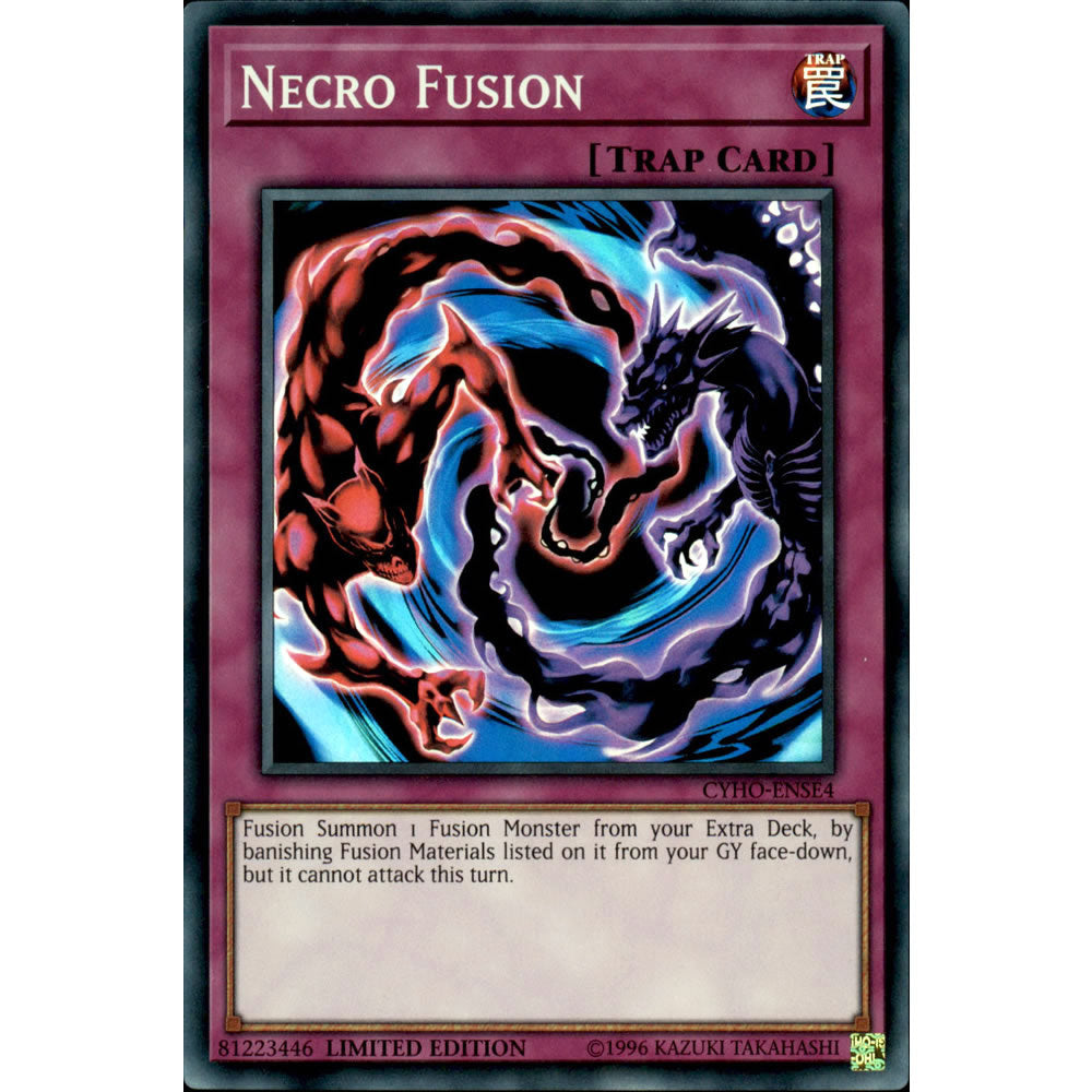 Necro Fusion CYHO-ENSE4 Yu-Gi-Oh! Card from the Cybernetic Horizon Special Edition Set