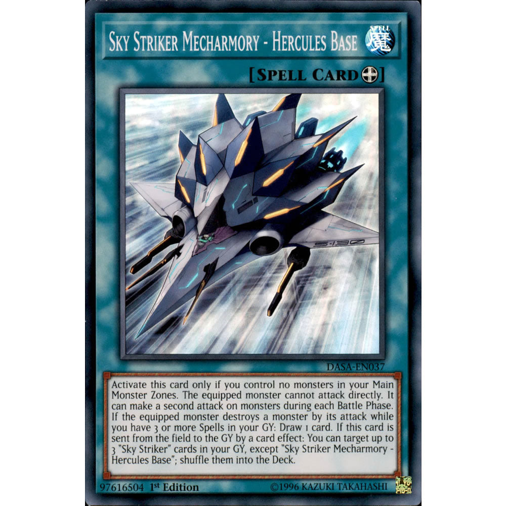 Sky Striker Mecharmory - Hercules Base DASA-EN037 Yu-Gi-Oh! Card from the Dark Saviors Set