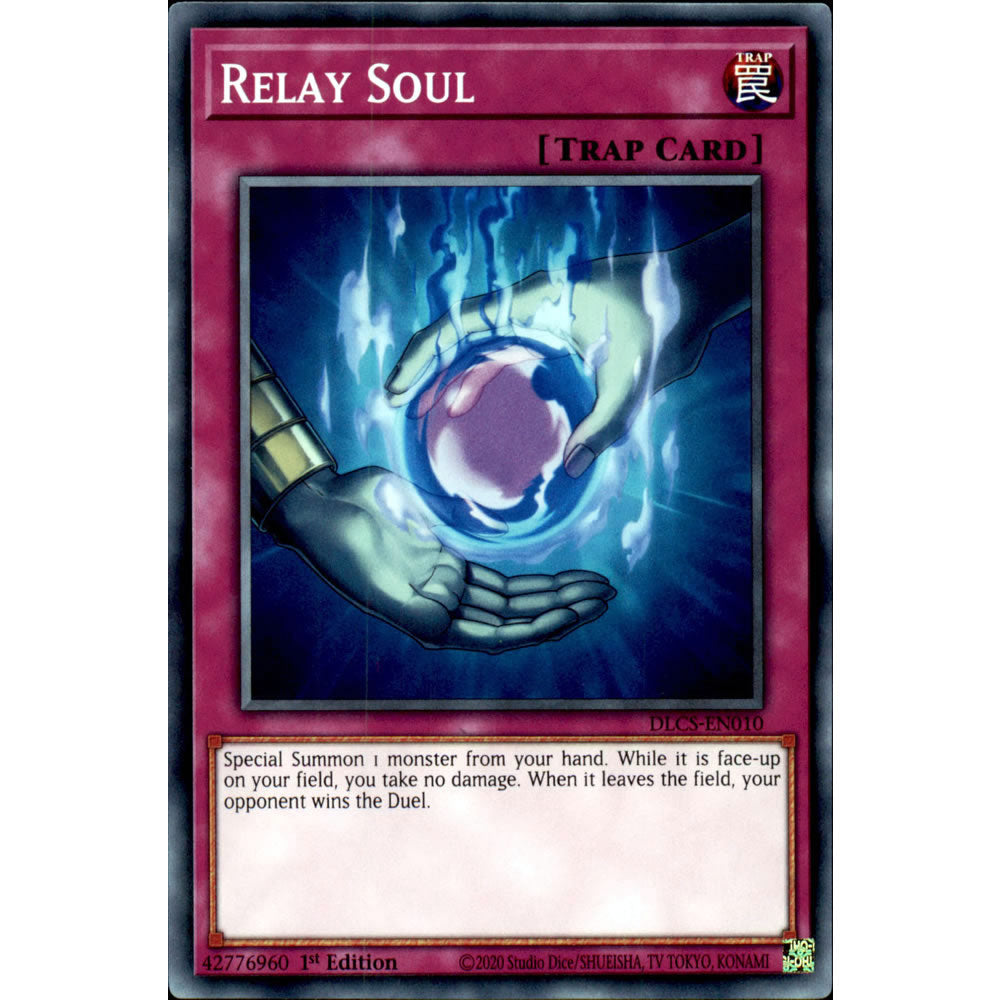 Relay Soul DLCS-EN010 Yu-Gi-Oh! Card from the Dragons of Legend: The Complete Series Set