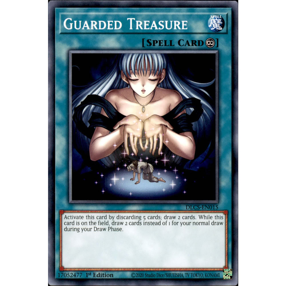 Guarded Treasure DLCS-EN015 Yu-Gi-Oh! Card from the Dragons of Legend: The Complete Series Set