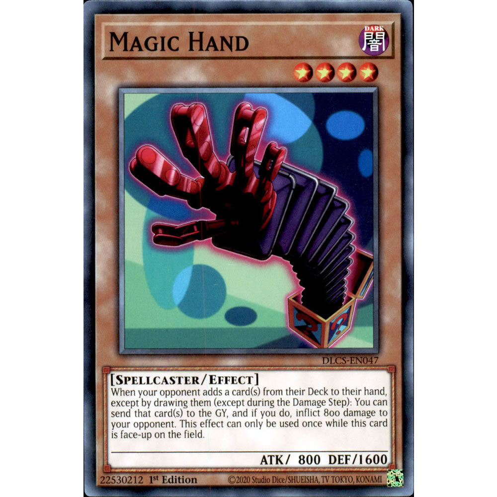 Magic Hand DLCS-EN047 Yu-Gi-Oh! Card from the Dragons of Legend: The Complete Series Set