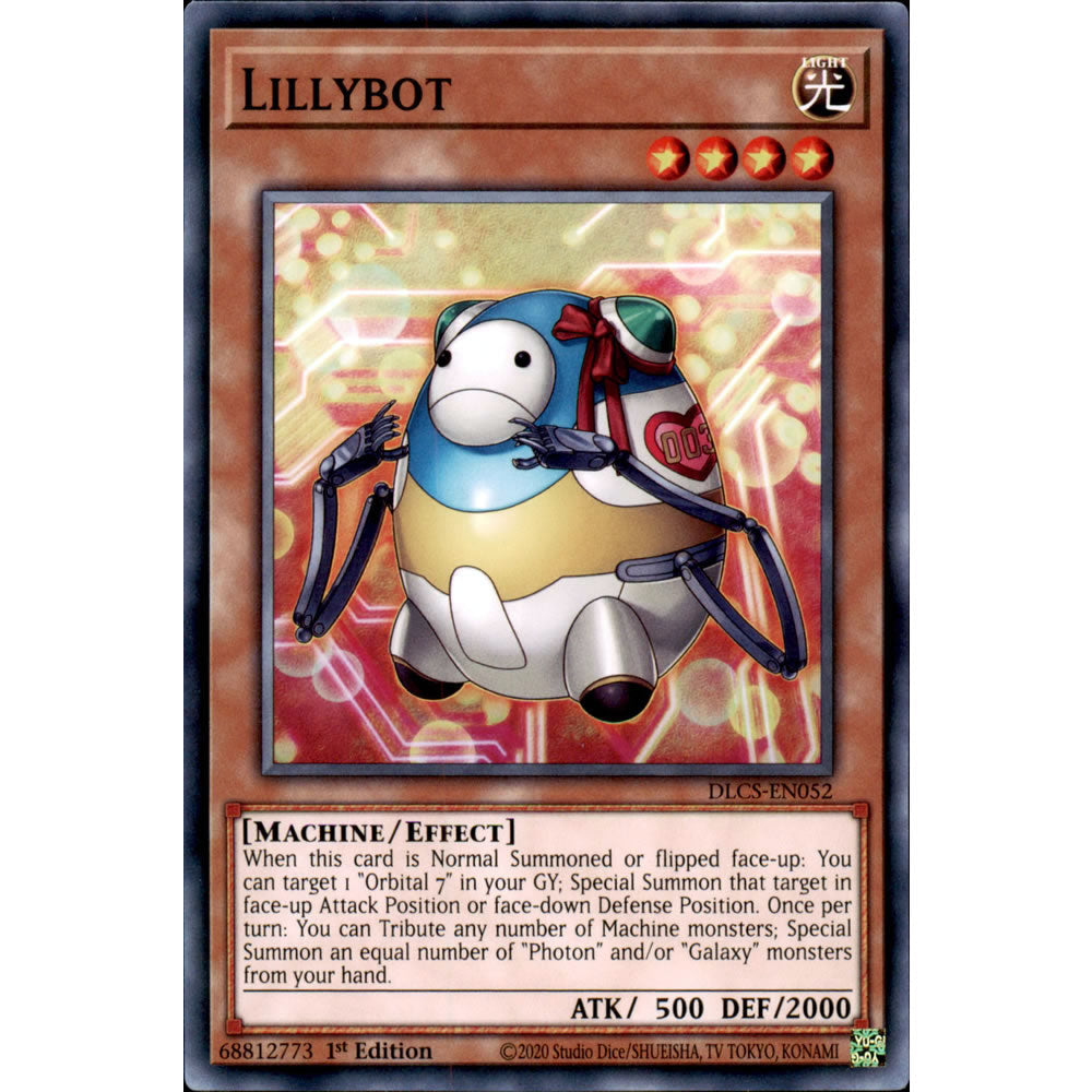 Lillybot DLCS-EN052 Yu-Gi-Oh! Card from the Dragons of Legend: The Complete Series Set