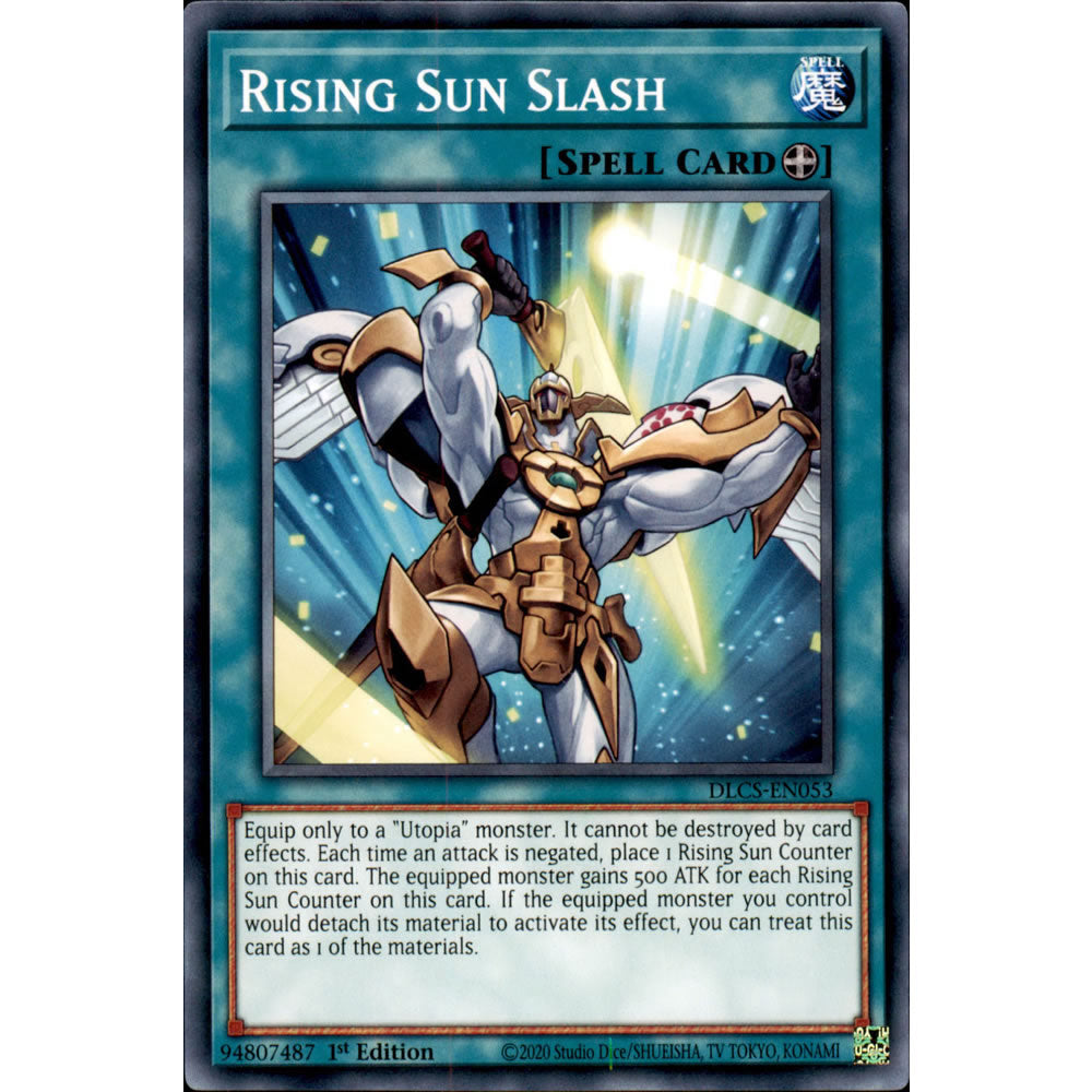 Rising Sun Slash DLCS-EN053 Yu-Gi-Oh! Card from the Dragons of Legend: The Complete Series Set