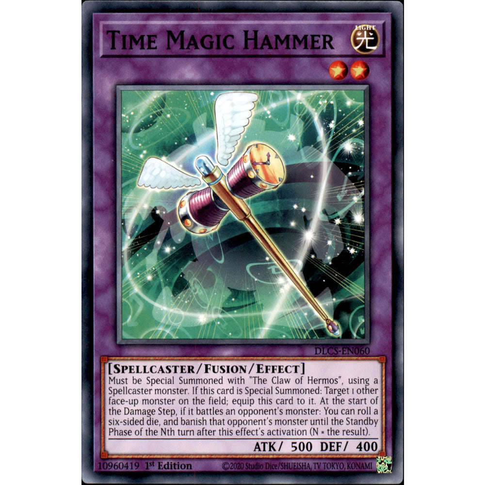 Time Magic Hammer DLCS-EN060 Yu-Gi-Oh! Card from the Dragons of Legend: The Complete Series Set