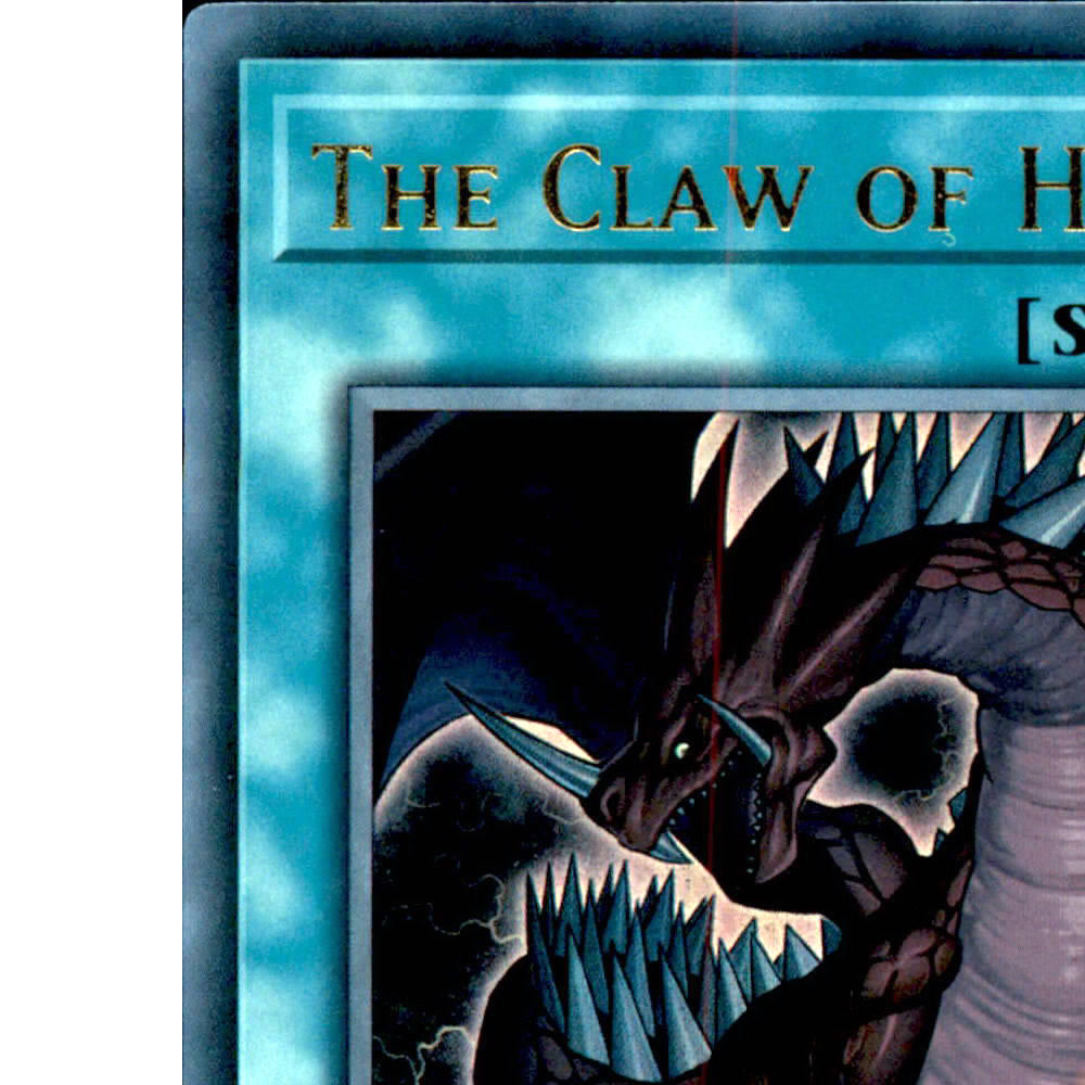 The Claw of Hermos DLCS-EN064 Yu-Gi-Oh! Card from the Dragons of Legend: The Complete Series Set