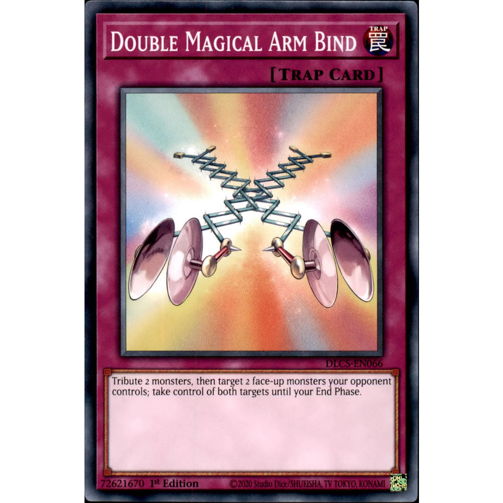 Double Magical Arm Bind DLCS-EN066 Yu-Gi-Oh! Card from the Dragons of Legend: The Complete Series Set