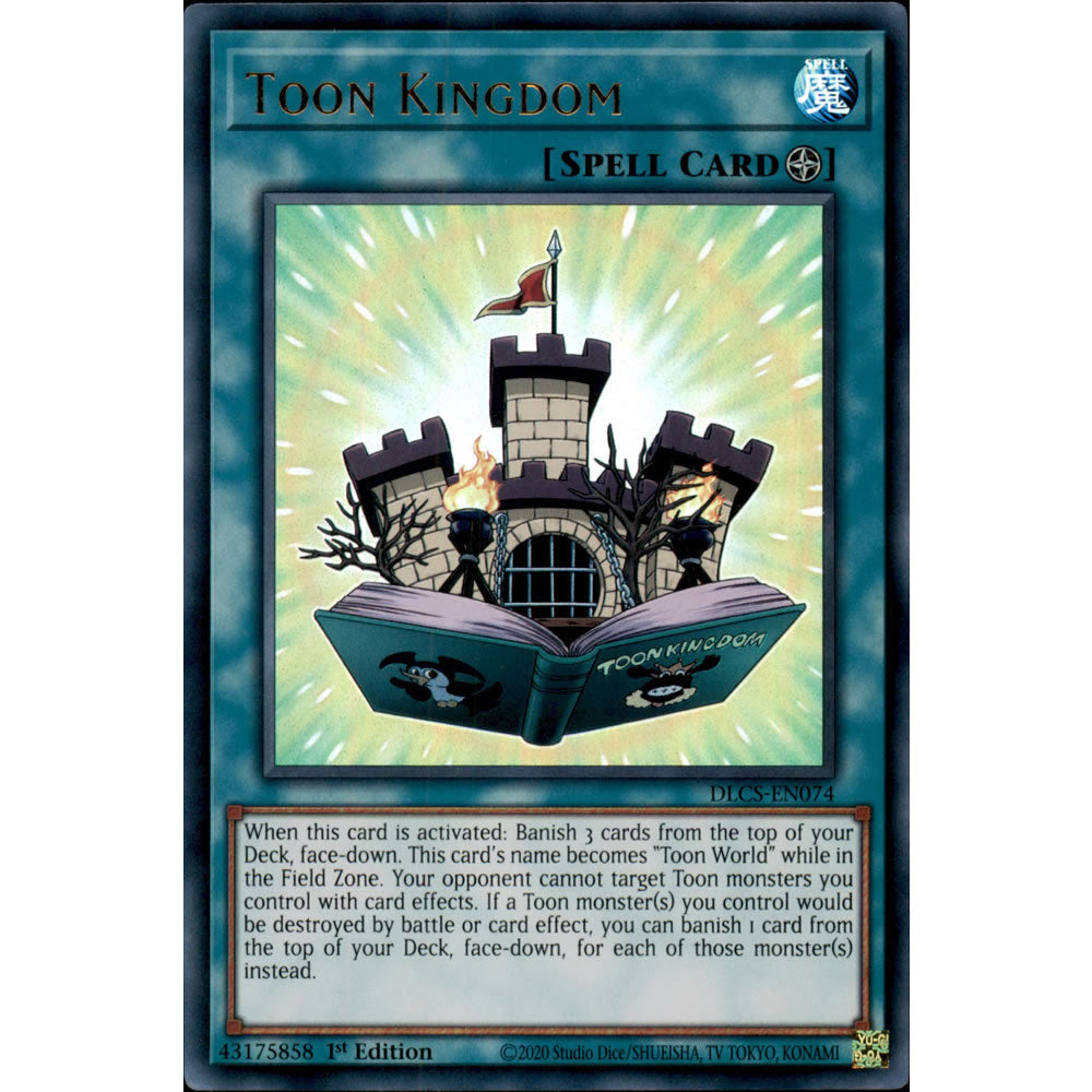 Toon Kingdom DLCS-EN074 Yu-Gi-Oh! Card from the Dragons of Legend: The Complete Series Set