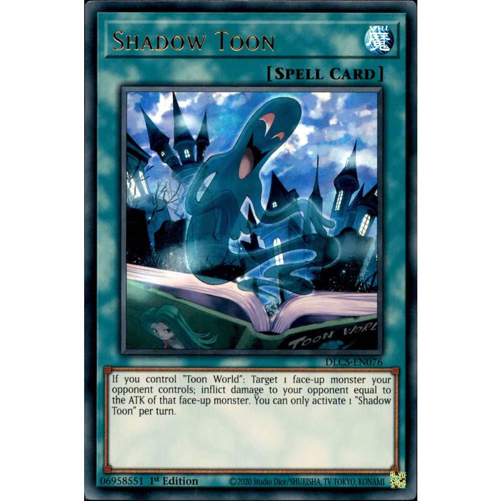 Shadow Toon DLCS-EN076 Yu-Gi-Oh! Card from the Dragons of Legend: The Complete Series Set