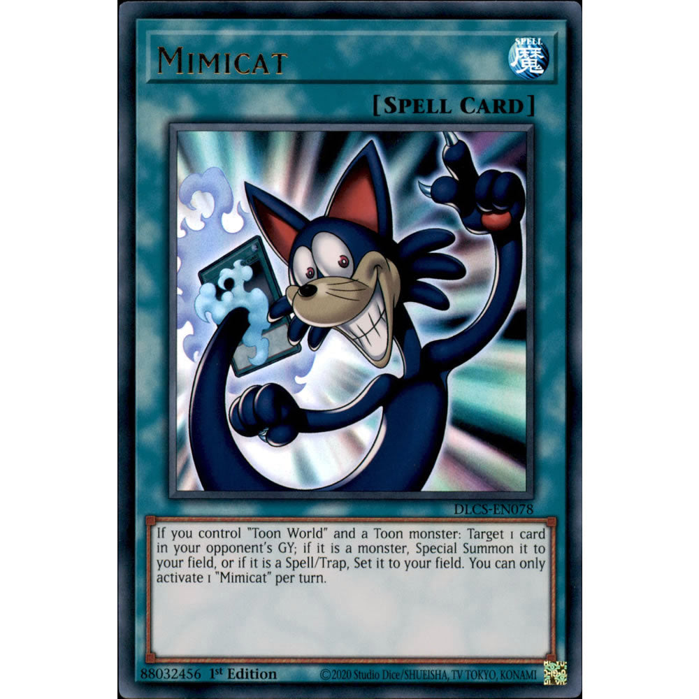 Mimicat DLCS-EN078 Yu-Gi-Oh! Card from the Dragons of Legend: The Complete Series Set