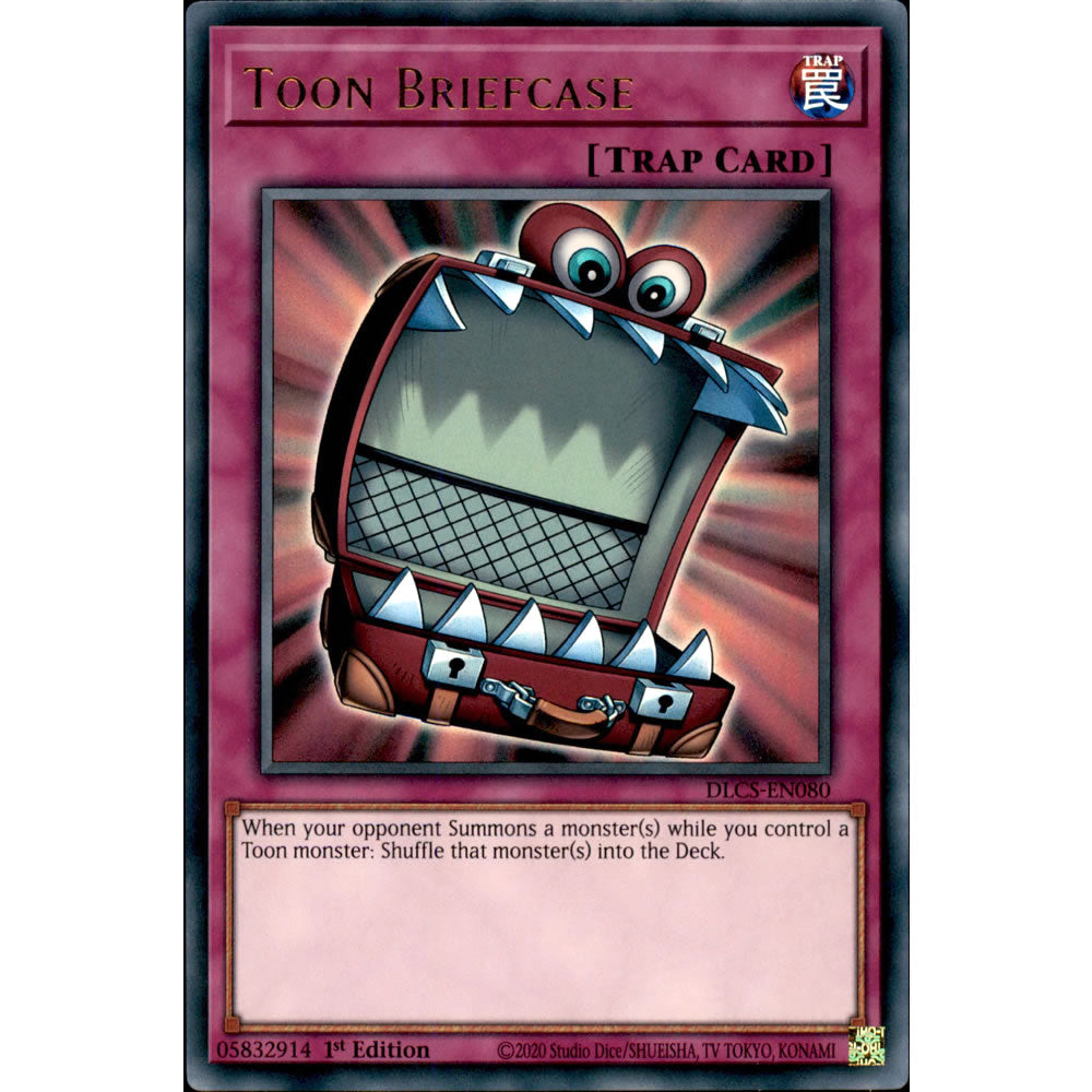 Toon Briefcase DLCS-EN080 Yu-Gi-Oh! Card from the Dragons of Legend: The Complete Series Set