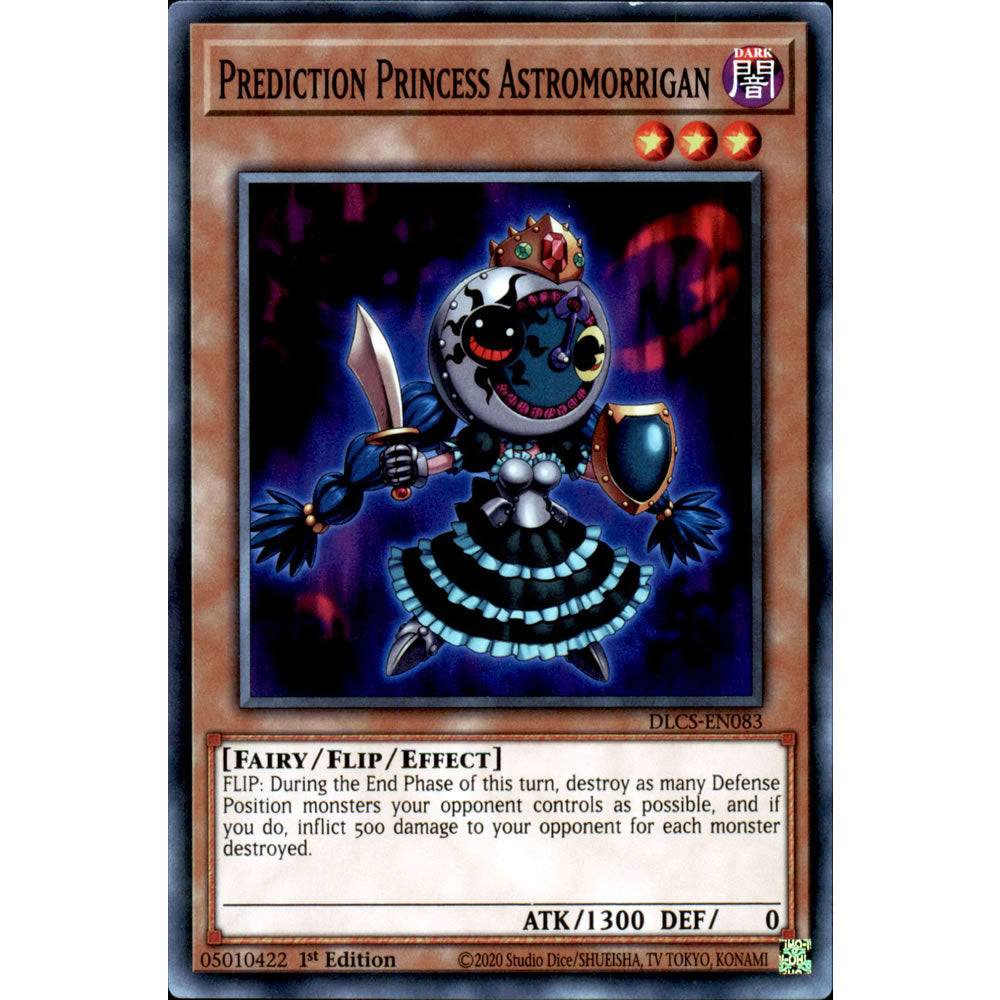 Prediction Princess Astromorrigan DLCS-EN083 Yu-Gi-Oh! Card from the Dragons of Legend: The Complete Series Set