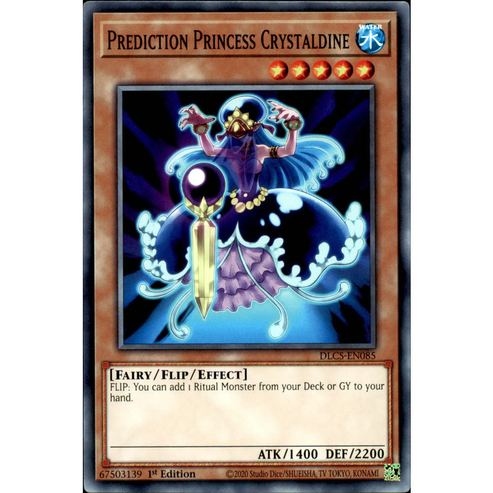 Prediction Princess Crystaldine DLCS-EN085 Yu-Gi-Oh! Card from the Dragons of Legend: The Complete Series Set