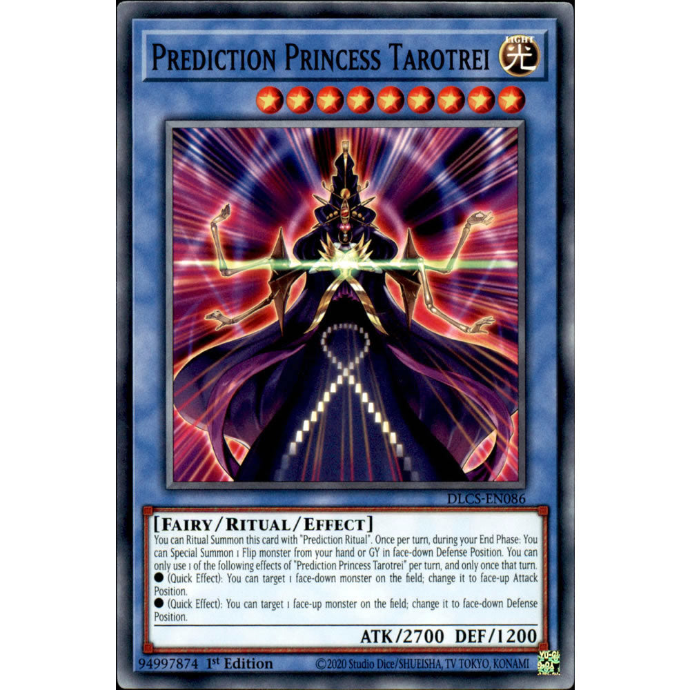 Prediction Princess Tarotrei DLCS-EN086 Yu-Gi-Oh! Card from the Dragons of Legend: The Complete Series Set