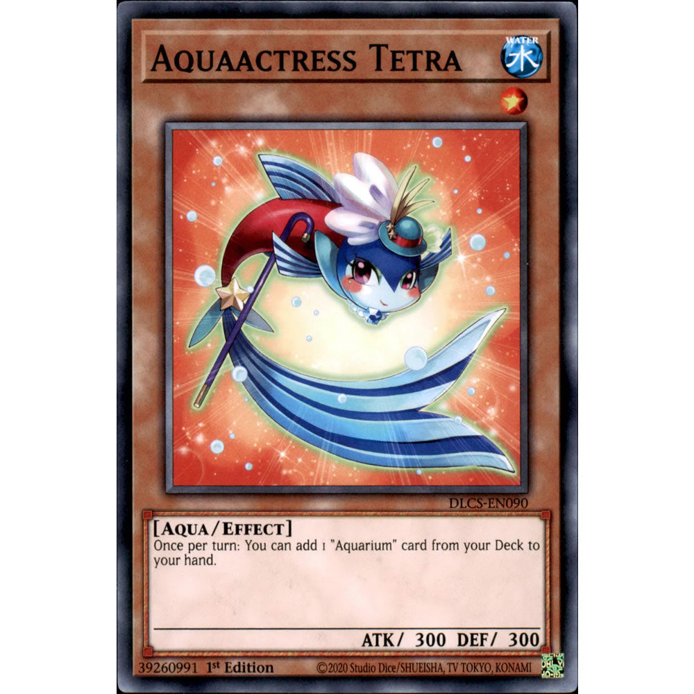 Aquaactress Tetra DLCS-EN090 Yu-Gi-Oh! Card from the Dragons of Legend: The Complete Series Set