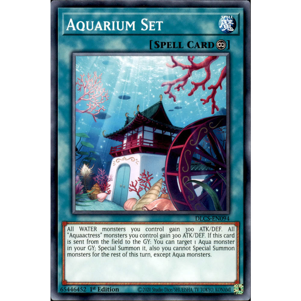 Aquarium Set DLCS-EN094 Yu-Gi-Oh! Card from the Dragons of Legend: The Complete Series Set