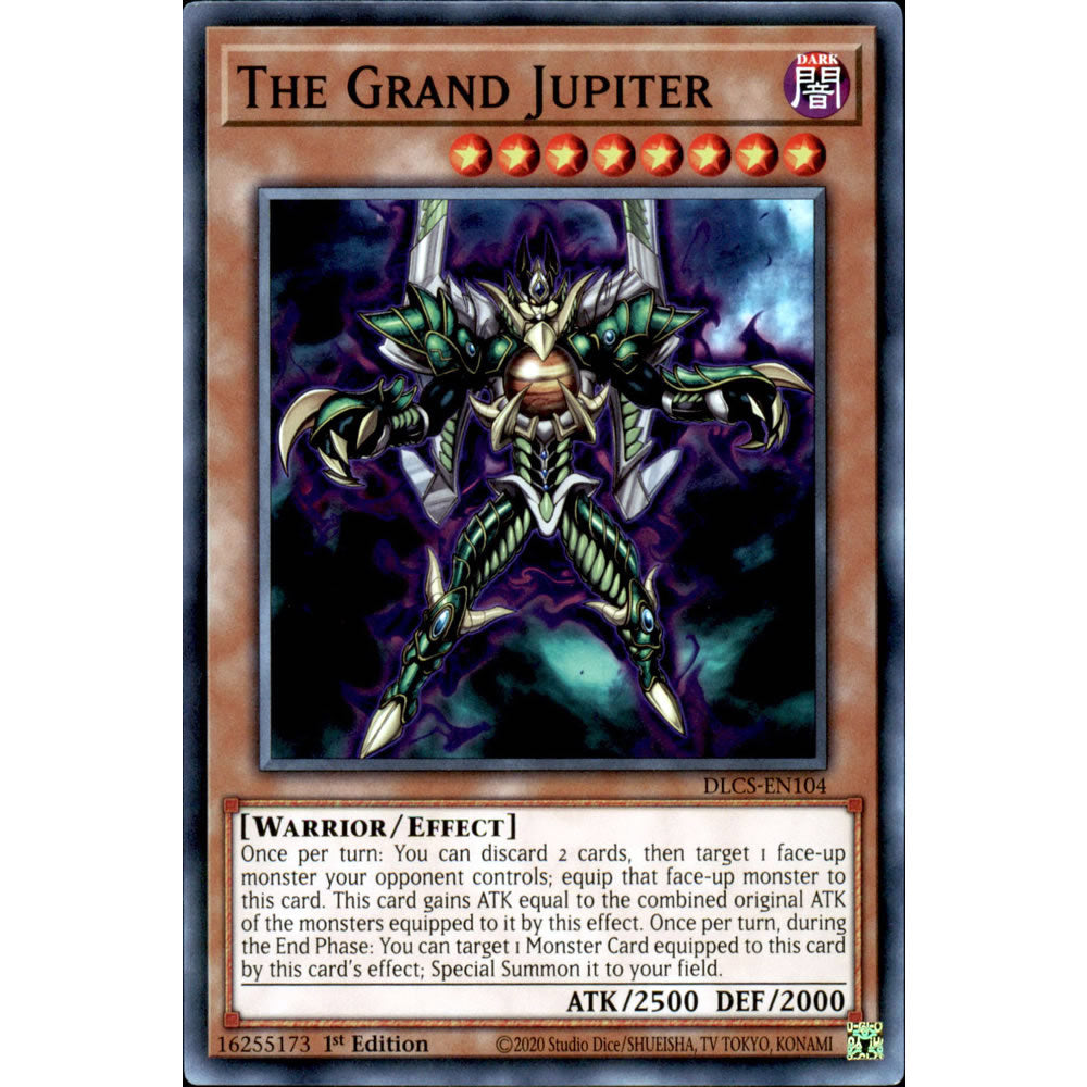 The Grand Jupiter DLCS-EN104 Yu-Gi-Oh! Card from the Dragons of Legend: The Complete Series Set