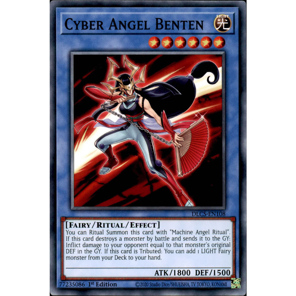 Cyber Angel Benten DLCS-EN108 Yu-Gi-Oh! Card from the Dragons of Legend: The Complete Series Set