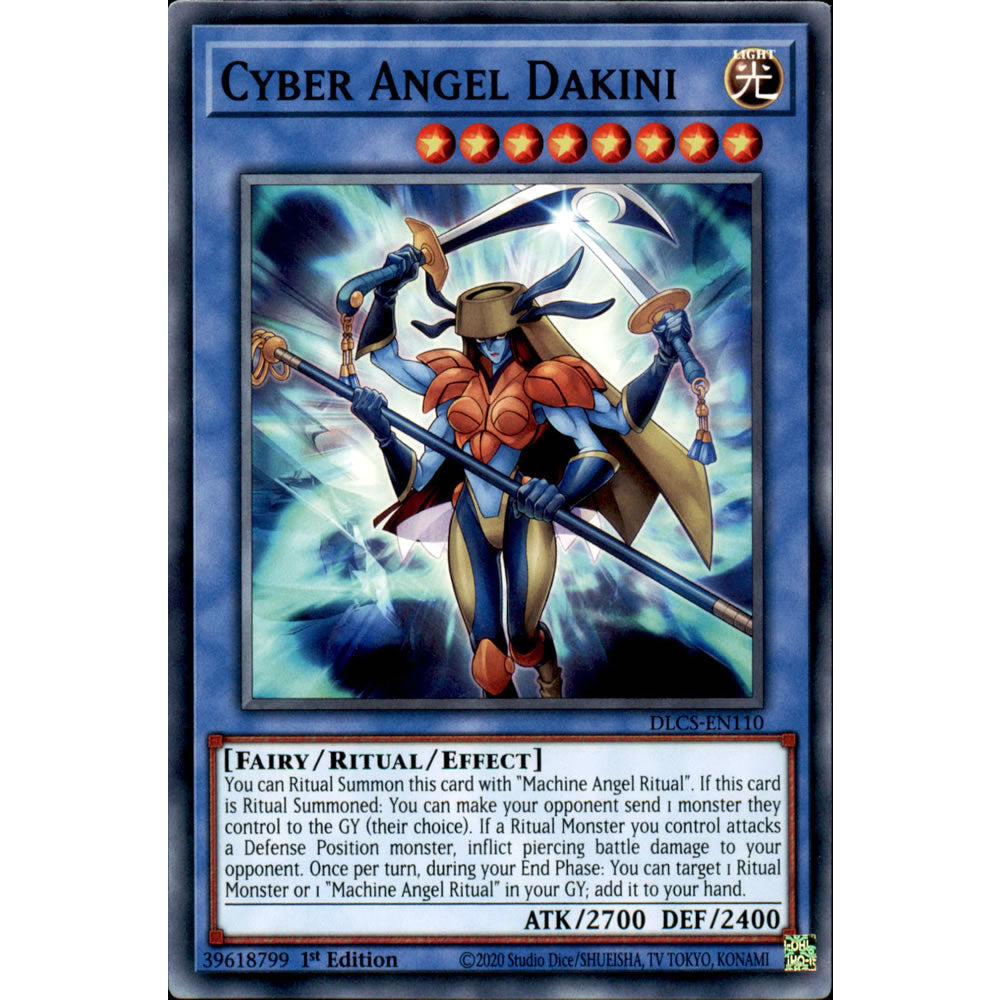 Cyber Angel Dakini DLCS-EN110 Yu-Gi-Oh! Card from the Dragons of Legend: The Complete Series Set