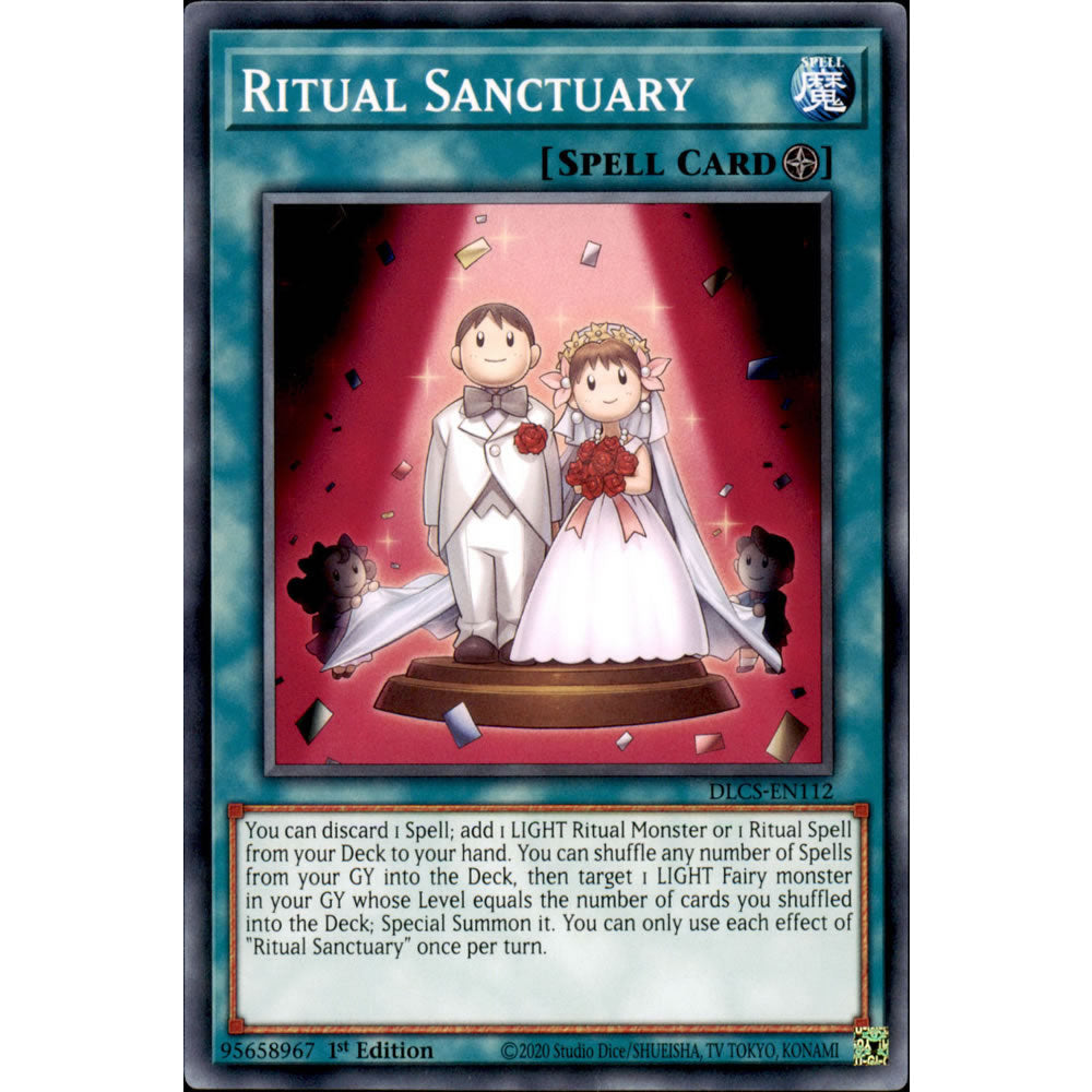 Ritual Sanctuary DLCS-EN112 Yu-Gi-Oh! Card from the Dragons of Legend: The Complete Series Set