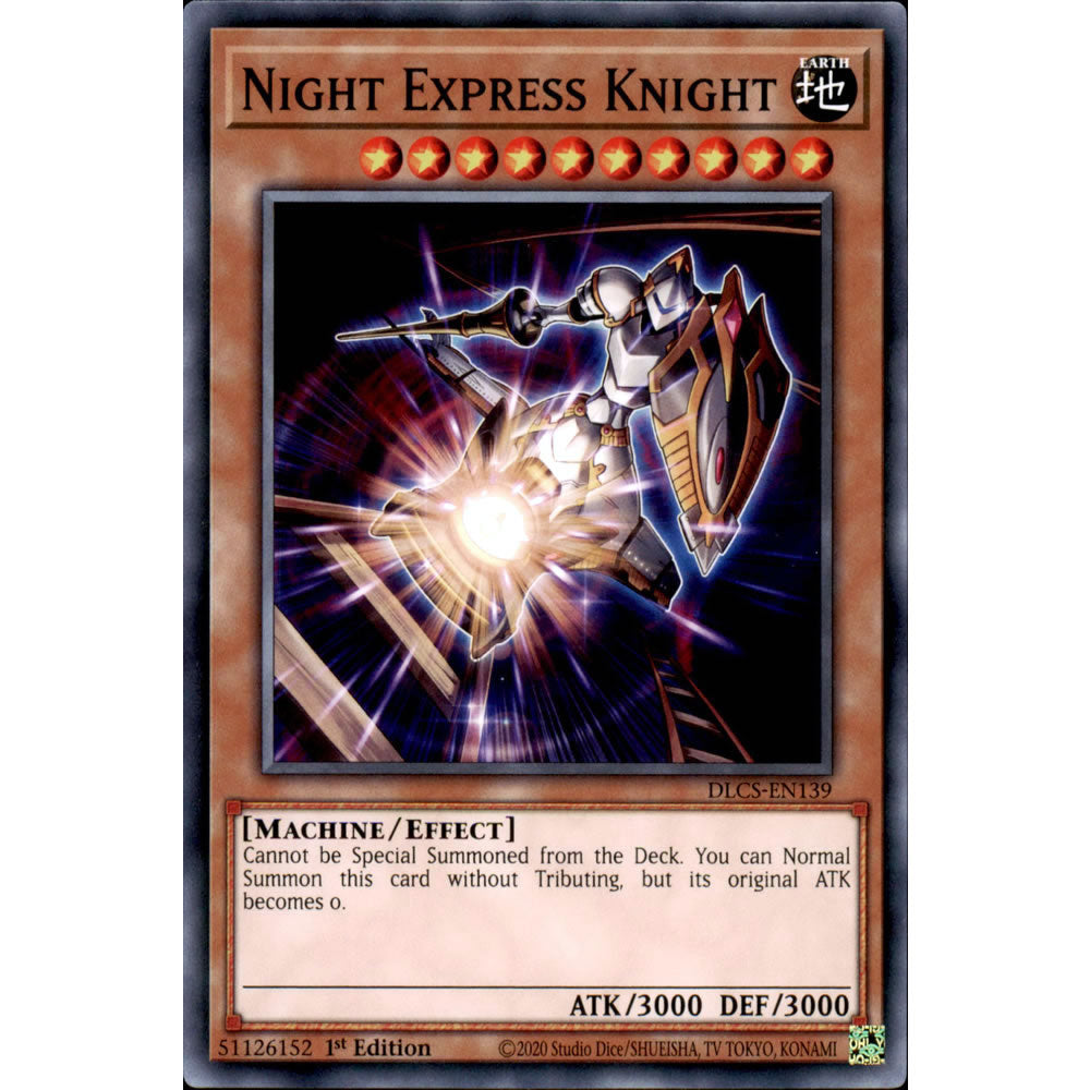 Night Express Knight DLCS-EN139 Yu-Gi-Oh! Card from the Dragons of Legend: The Complete Series Set