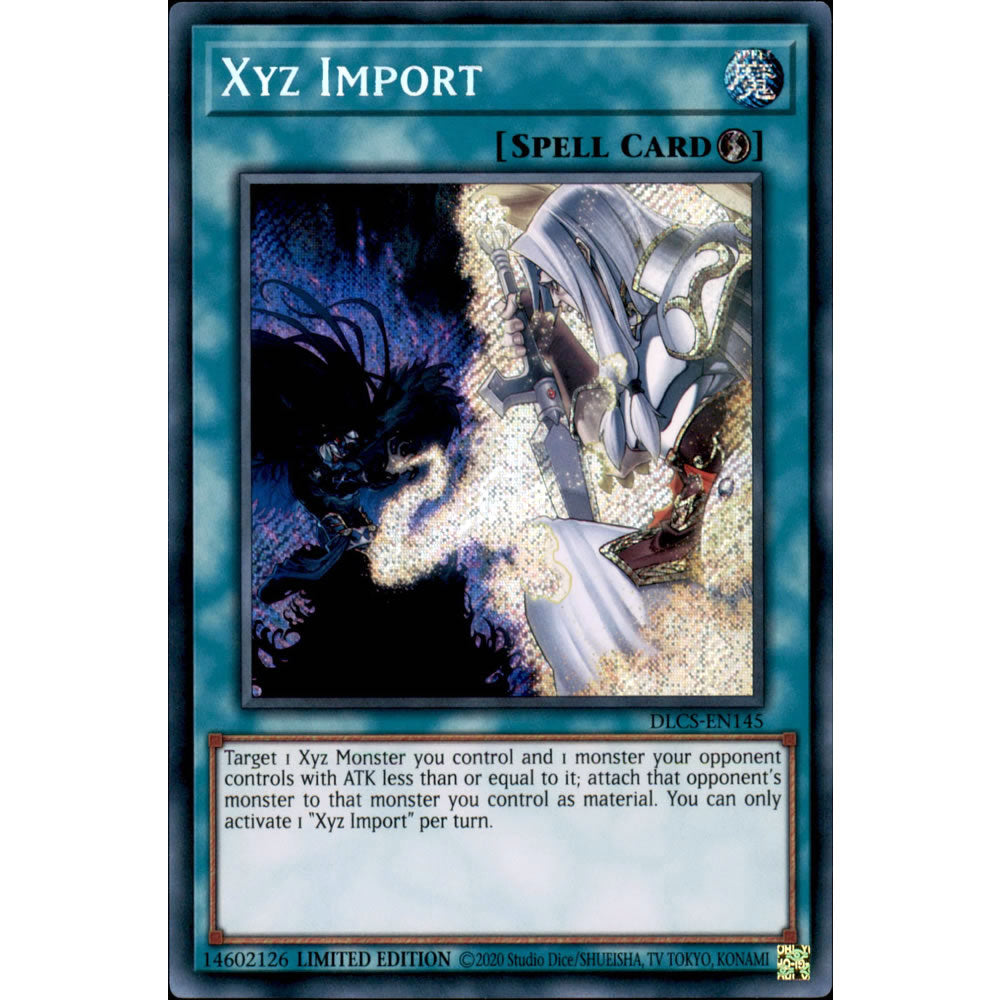 Xyz Import DLCS-EN145 Yu-Gi-Oh! Card from the Dragons of Legend: The Complete Series Set